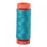 Aurifil Cotton Embroidery Thread 50wt 220yds - Turquoise - Aurifil - Polonia Designs