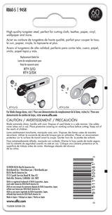 Olfa 60mm Rotary Blade | 5 Pack