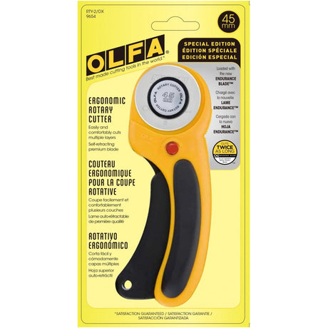 Olfa 45mm Deluxe Ergonomic Rotary Cutter - Olfa - Polonia Designs