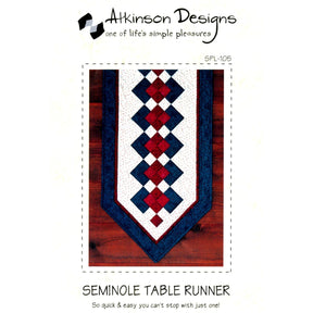 Seminole Table Runner pattern - Atkinson Designs - Polonia Designs