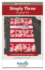 Simply Three Drying Mat Pattern | PDF Download