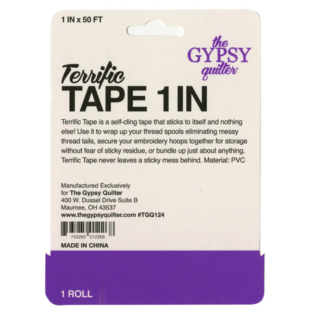 Gypsy Quilter Terrific Tape - 1in - Gypsy Quilter - Polonia Designs