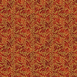 Blooming Holidays - Scarlet Metallic Gold Filigree - Hoffman Fabrics - Polonia Designs