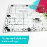 Creative Grids Perfect 5in Ruler - Creative Grids - Polonia Designs