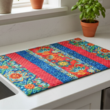 Quilt-As-You-Go 14"x21" Drying Mat Kit - Boho Blooms