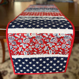 Freedom Garden 12"x42" Quilt-As-You-Go Table Runner Kit - Curated by Polonia Designs - Polonia Designs