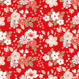 You & Me - Main Floral Red - Riley Blake Designs - Polonia Designs