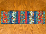 Boho Blooms 12"x42" Quilt-As-You-Go Table Runner Kit - Curated by Polonia Designs - Polonia Designs